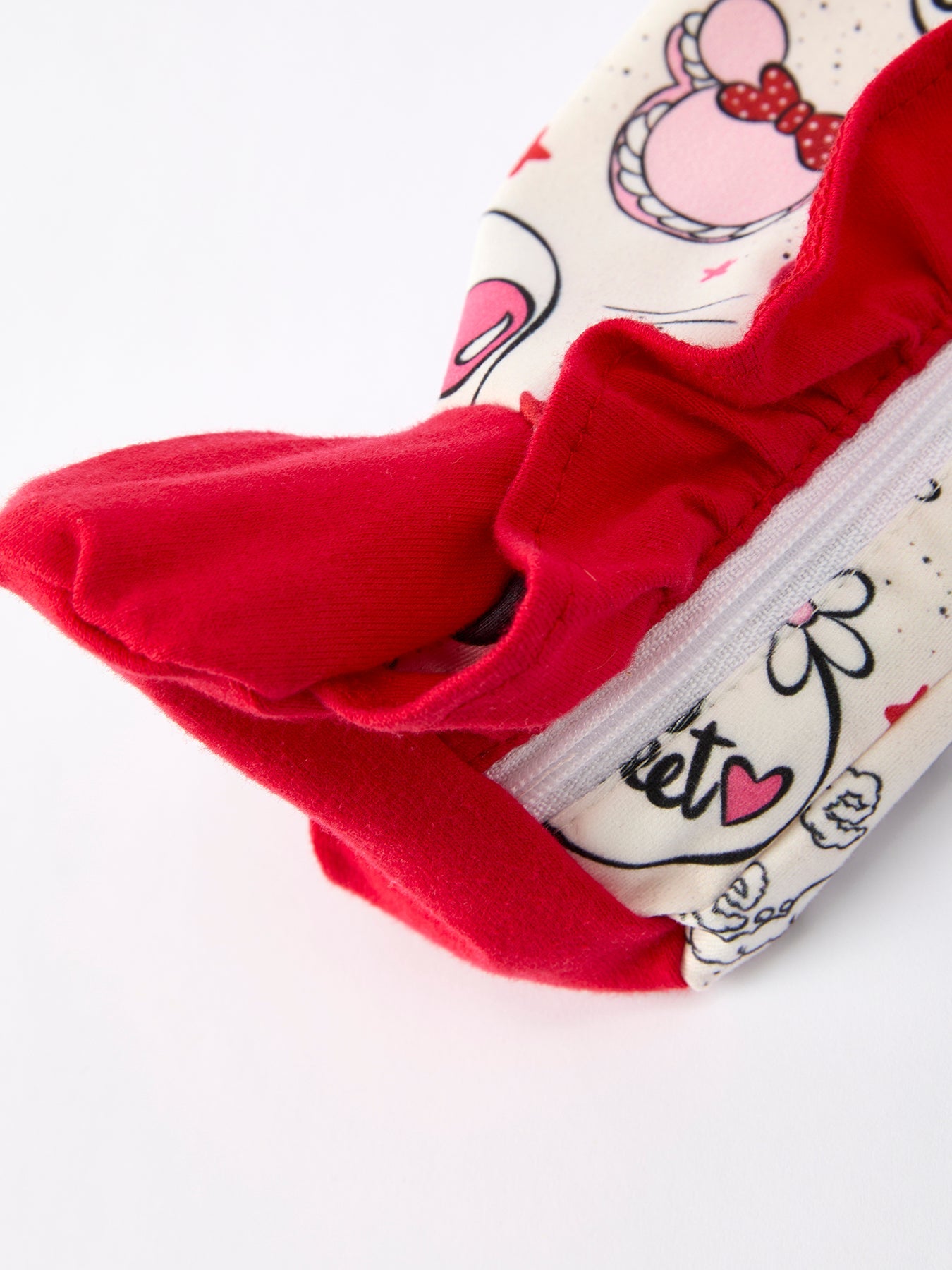 M&M Baby Girls Zip Pajamas