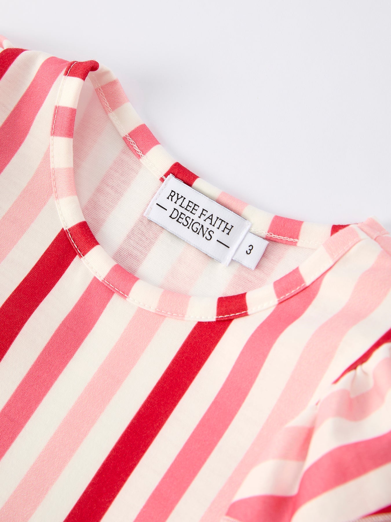 Valentine’s Girls Long Sleeve 3-Pack Dress Set