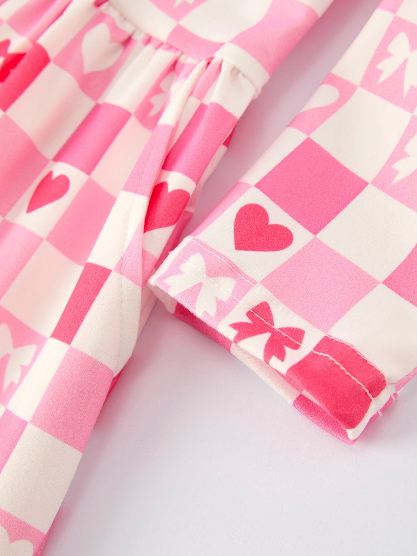 Valentine’s Girls Long Sleeve 3-Pack Dress Set