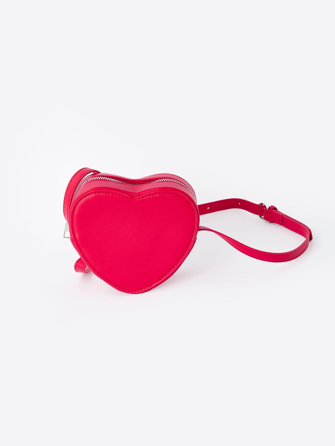 Valentine's Day Girls' Heart-Shaped Crossbody Shoulder Bag