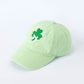 St. Patrick's Day Shamrock Embroidery Hat For Girls