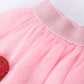 Girls' Valentine's Day Skirt with Sequined Heart Appliques