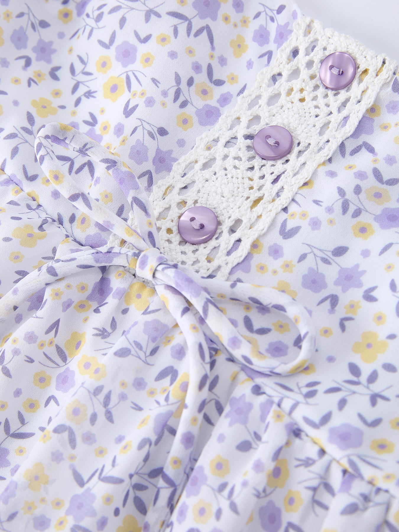 Dainty Spring Floral Dress