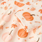 Orange Pumpkin Girls Dress Long Sleeve