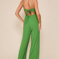 Brooklyn Wide Leg Jumpsuit (Size Small)