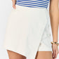 My Favorite Ivory Denim Skort