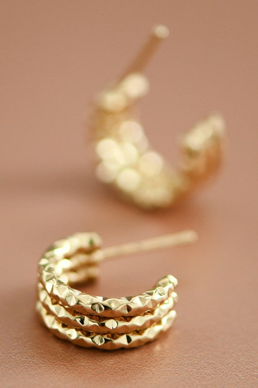 Sea Seeker Hoop Earrings