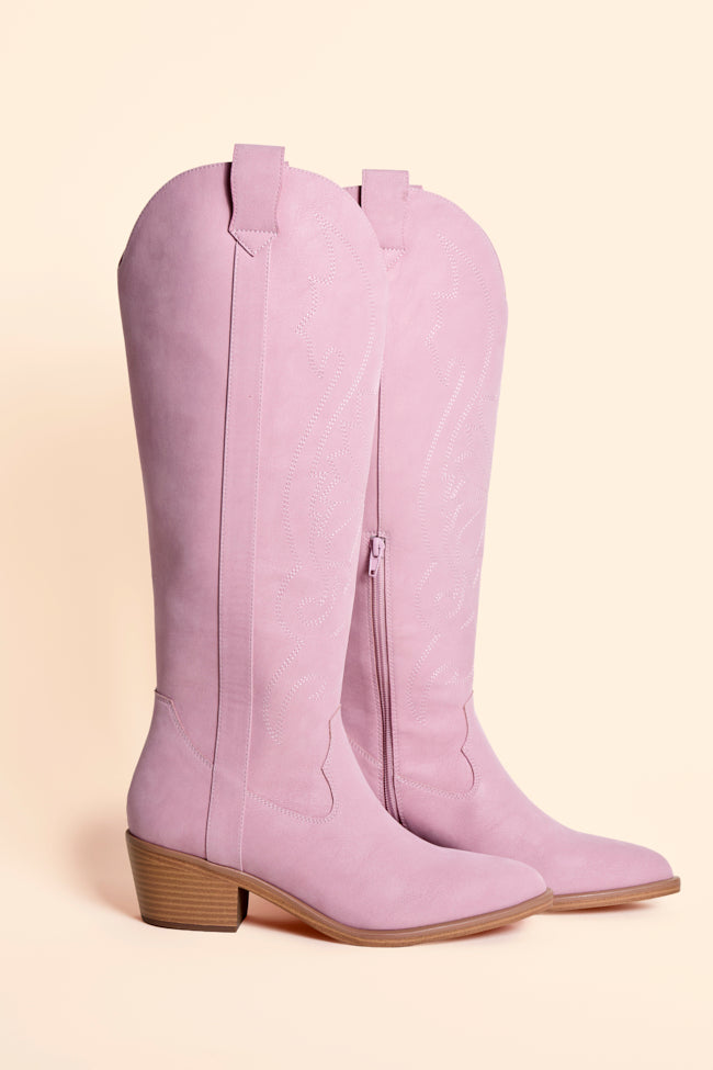 Shania Pink Boots
