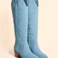 Shania Blue Boots