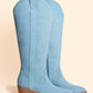 Shania Blue Boots