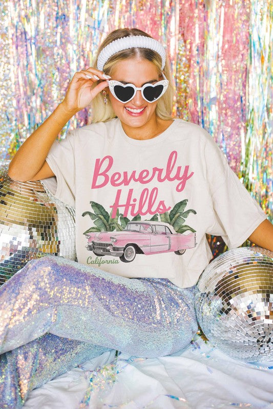 Retro Beverly Hills Tee (Size S/M)