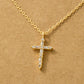 Cross My Heart Pendant Necklace