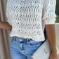 Viv Hollowed Knit Sweater