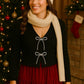 Holiday Charm Sweater- Black