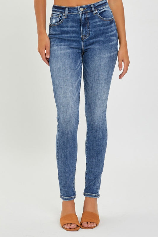 RISEN Marissa Mid Rise Ankle Skinny Jeans