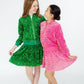 Kelly Green Velvet Sequin Jacket