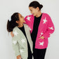 Sage/Coconut Star Cozy Cardigan