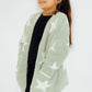 Sage/Coconut Star Cozy Cardigan