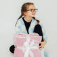 Light Pink Cowgirl Cozy Blanket