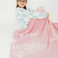 Light Pink Cowgirl Cozy Blanket