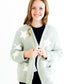 Sage/Coconut Star Cozy Cardigan