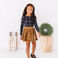 Carmel Velvet | 2-Tiered SKORT