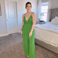 Brooklyn Wide Leg Jumpsuit (Size Small)