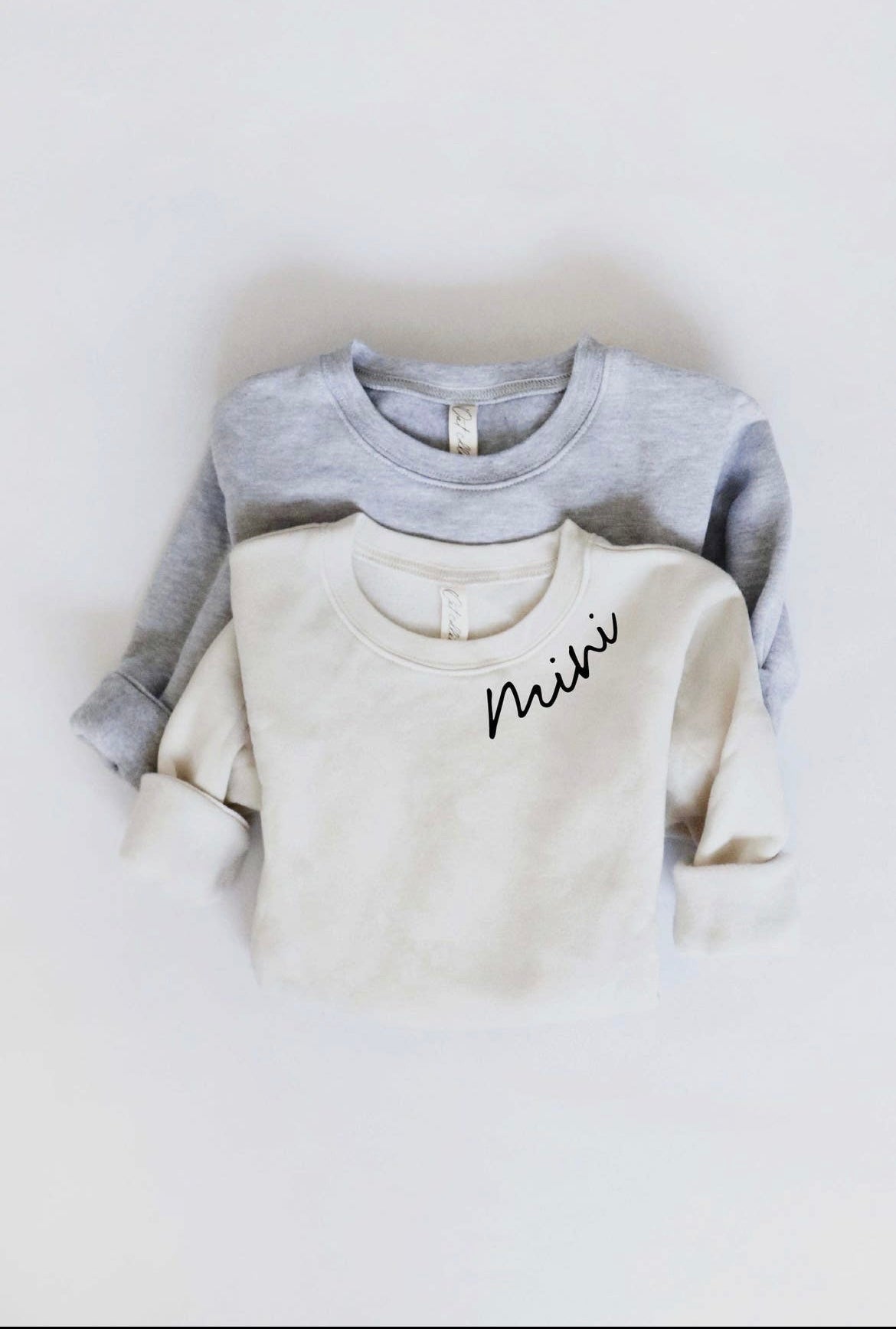 “Mini” Toddler Crewneck Sweatshirt