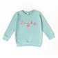 Lucky Clover Embroidered  Sweatshirt