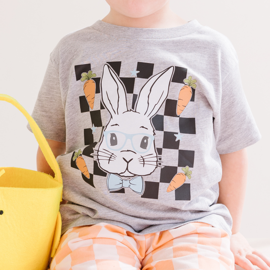 Cotton Tail Bunny Checkered