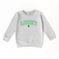 Lucky Clover Embroidered Sweatshirt