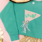 Lucky Girl Flag Sweatshirt