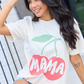 Cherry Mama Ivory Graphic Tee