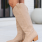 Shania Tan Tall Cowboy Boots