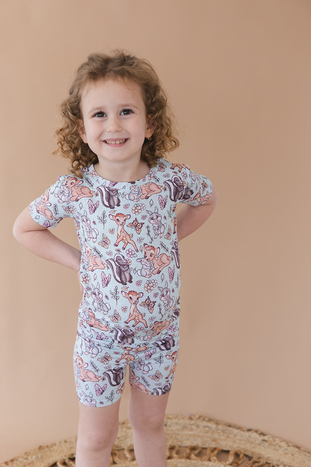 Bloom & Fawn Biker Short Pajama Set