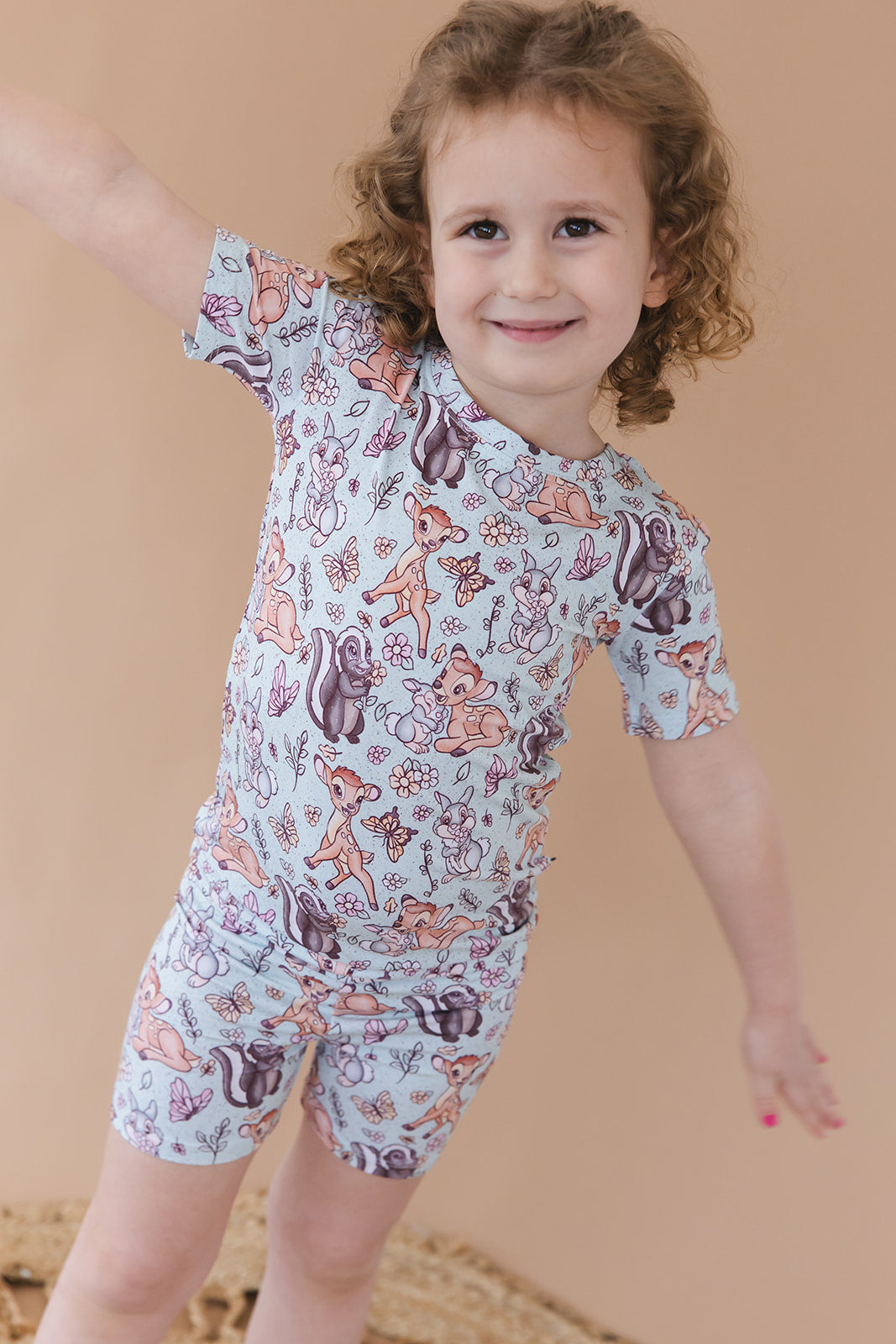 Bloom & Fawn Biker Short Pajama Set