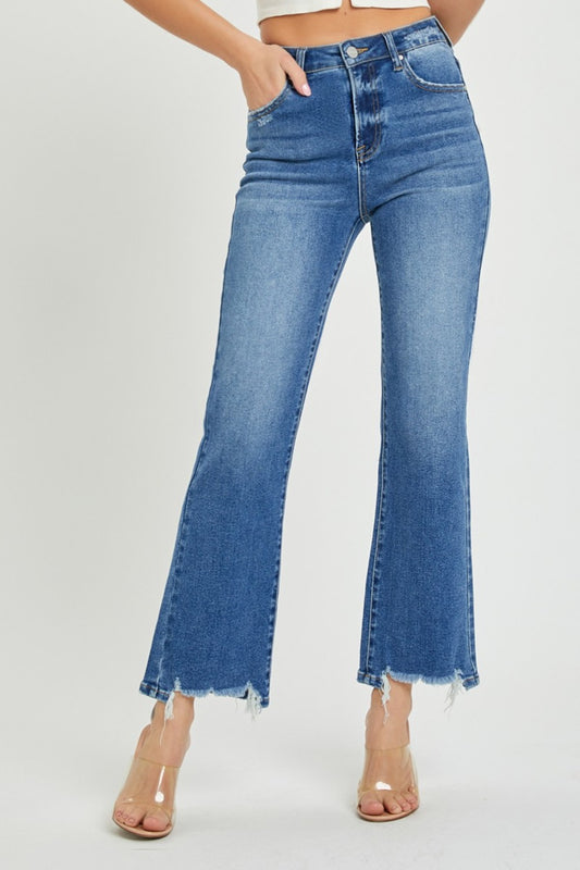 RISEN Astrid High Rise Straight Jeans