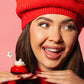 Poppy & Pout Candy Cane Fluff Lip Scrub, Limited Holiday Edition