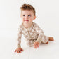 Oat Check Convertible Zip Pajama