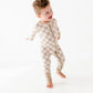 Oat Check Convertible Zip Pajama