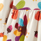 Thanksgiving Turkey Print Girls Dress