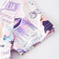 TS Print Lavender Girls Milk Silk Dress