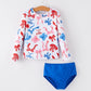 4th of july “Bow”  Boutique Swimsuit