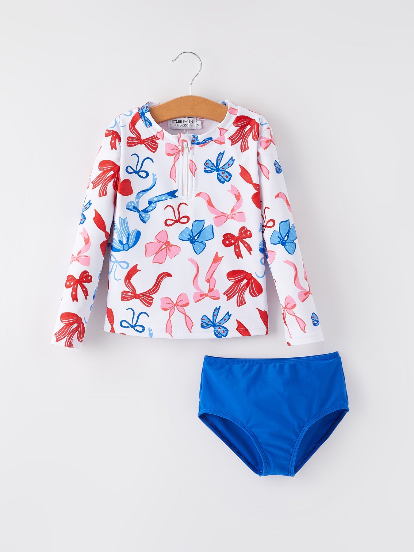 4th of july “Bow”  Boutique Swimsuit