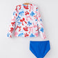 4th of july “Bow”  Boutique Swimsuit