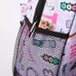 TS Print Purple Backpack