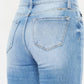 Kan Can Shay High Rise Skinny Straight Jeans