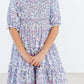Lovely Lavender Smocked Ruffle Dress