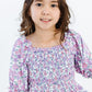 Lovely Lavender Smocked Ruffle Dress