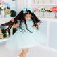 Sage Shimmer Tutu Dress